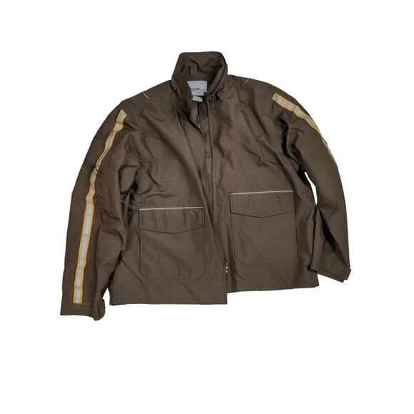 Men Twin Hill UPS Reflective Uniform Work Jacket Brown SZ XL - Picture 1 of 12